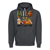 Smoke Milf Man I Love Fall Zipper Hoodie - texasbilliewilder
