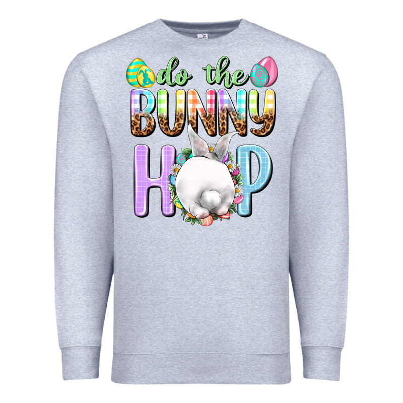 Do The Bunny Hop Easter Day Premium Sweatshirt by HowdyJamesFarm | Teevron