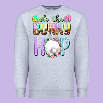 Do The Bunny Hop Easter Day Premium Sweatshirt Designed By Howdyjamesfarm