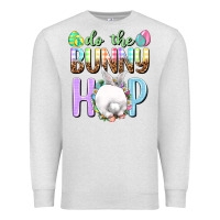 Oatmeal Heather Do the bunny hop Easter Day Premium Sweatshirt - HowdyJamesFarm