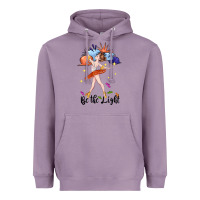 Lavender be the light Heavyweight Hoodie - CowGirlArtShop