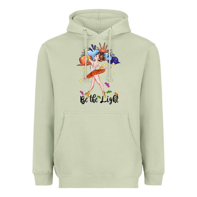 Be The Light Heavyweight Hoodie by CowGirlArtShop | Teevron