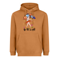 Meerkat be the light Heavyweight Hoodie - CowGirlArtShop