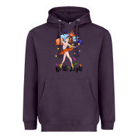 Plum be the light Heavyweight Hoodie - CowGirlArtShop