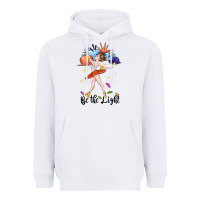 White be the light Heavyweight Hoodie - CowGirlArtShop