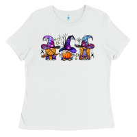 White witch gnomes Halloween Ladies Tee - BundleAndBundleShop