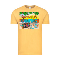 Vintage Mustard summer camping Vintage Tee - JahusDesignShop