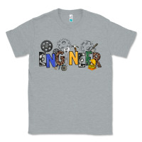 Heather Grey engineer Classic Tee - NancyCooperArtShop