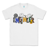 White engineer Classic Tee - NancyCooperArtShop