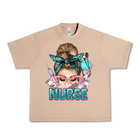 Burro nurse life messy bun Urban Heavy Tee - NancyCooperArtShop
