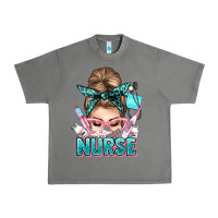 Tornado nurse life messy bun Urban Heavy Tee - NancyCooperArtShop