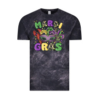 Cloud Black mardi gras Vintage Tee - MaliasSmallBusiness