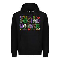 Black social worker mardi gras cowgirl Premium Hoodie - CowGirlArtShop