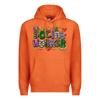 Carrot social worker mardi gras cowgirl Premium Hoodie - CowGirlArtShop