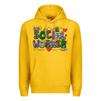 Lemon social worker mardi gras cowgirl Premium Hoodie - CowGirlArtShop