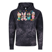 Cloud Black easter coffee cups Vintage Hoodie - MaliasSmallBusiness