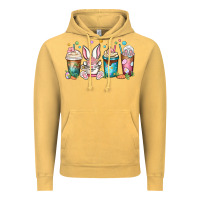 Vintage Mustard easter coffee cups Vintage Hoodie - MaliasSmallBusiness