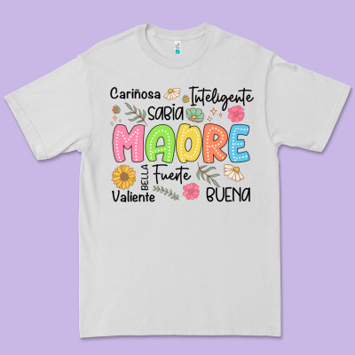 Madre Spanish Mothers Day Premium Tee Designed By Jahusdesignshop