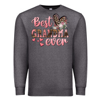 Charcoal Heather Best Grandma ever Mother's Day Premium Sweatshirt - CowGirlArtShop