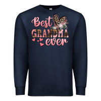 Navy Best Grandma ever Mother's Day Premium Sweatshirt - CowGirlArtShop