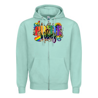 Pride Vibes Zipper Hoodie | Teevron