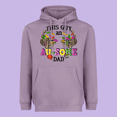 This Guy An Au Some Dad Heavyweight Hoodie Designed By Cowgirlartshop