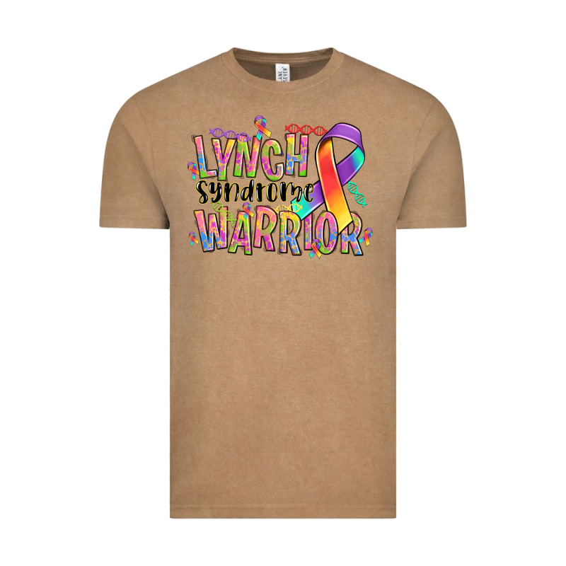 Lynch Syndrome Warrior Vintage Tee by NancyCooperArtShop | Teevron