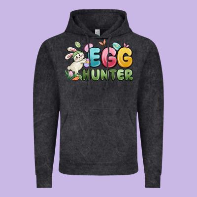 Egg Hunter Vintage Hoodie Designed By Maliassmallbusiness