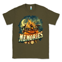 Army Green camping the best memories Classic Tee - NancyCooperArtShop