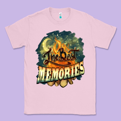 Camping The Best Memories Classic Tee Designed By Nancycooperartshop