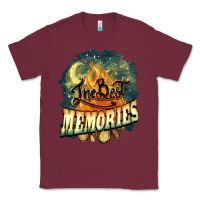 Burgundy camping the best memories Classic Tee - NancyCooperArtShop
