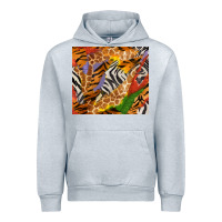 Heather Grey safari patterns tumbler Urban Hoodie - BundleAndBundleShop