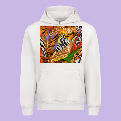Safari Patterns Tumbler Urban Hoodie Designed By Bundleandbundleshop
