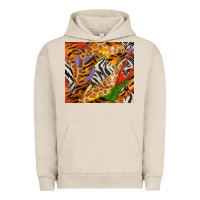 Pigment French Oak safari patterns tumbler Urban Hoodie - BundleAndBundleShop
