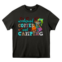 Asphalt weekend coffee and camping Heavy Core Tee - AdoDesignShop