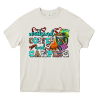 Cream weekend coffee and camping Heavy Core Tee - AdoDesignShop