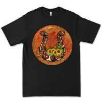 Black horseshoe circle Premium Tee - JahusDesignShop
