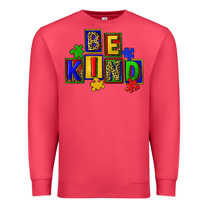 Be Kind Premium Sweatshirt by CowGirlArtShop | Teevron