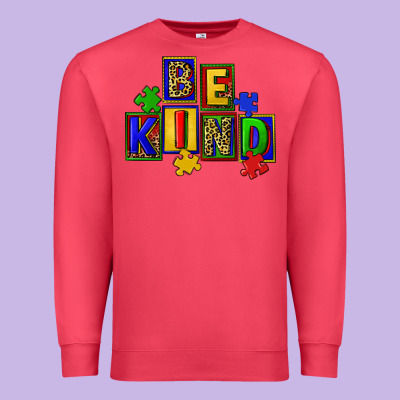 Be Kind Premium Sweatshirt Designed By Cowgirlartshop