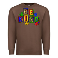 Chestnut Be kind Premium Sweatshirt - CowGirlArtShop
