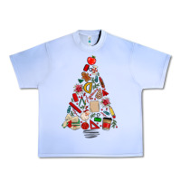 Grape Ice teacher christmas tree Urban Heavy Tee - MaliasSmallBusiness