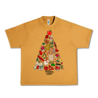 Peanut Butter teacher christmas tree Urban Heavy Tee - MaliasSmallBusiness