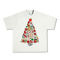 Pistachio teacher christmas tree Urban Heavy Tee - MaliasSmallBusiness