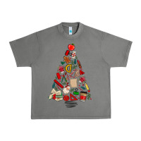 Tornado teacher christmas tree Urban Heavy Tee - MaliasSmallBusiness