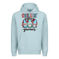 Blue Mist chillin with my gnomies Premium Hoodie - CowGirlArtShop