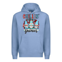 Colony Blue chillin with my gnomies Premium Hoodie - CowGirlArtShop