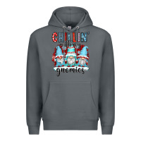 Rock chillin with my gnomies Premium Hoodie - CowGirlArtShop