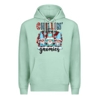 Seafoam chillin with my gnomies Premium Hoodie - CowGirlArtShop