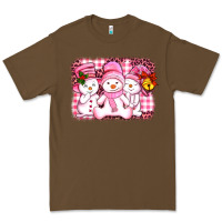 Cacao chillin pink   with my snowmies  ado Premium Tee - AdoDesignShop