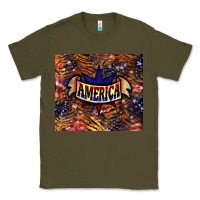 Army Green tiger america Classic Tee - NancyCooperArtShop